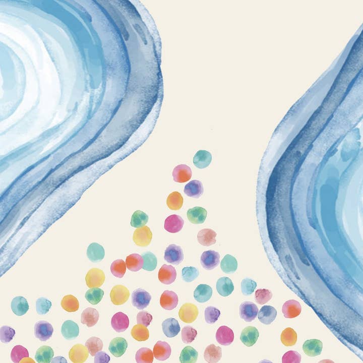 Splitting Sea Charger (ENLARGED TO SHOW DETAIL) - (SQUARE) for wholesale by Altoonastore