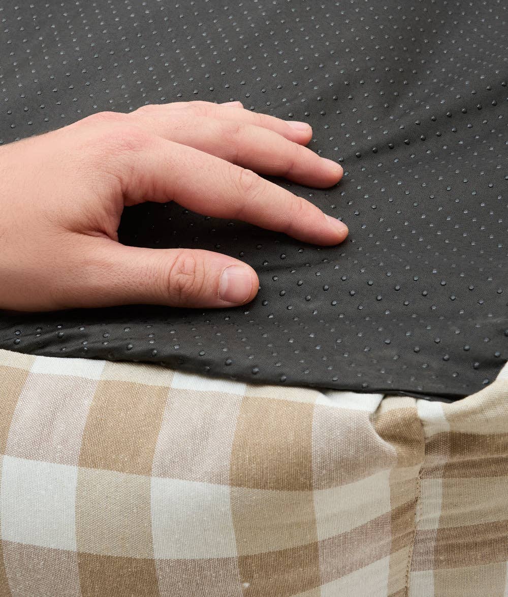 CAFIDE - Wholesale Bedding Blanket - Kids & Baby - Vichy Beige Bed Cover, Snozy1