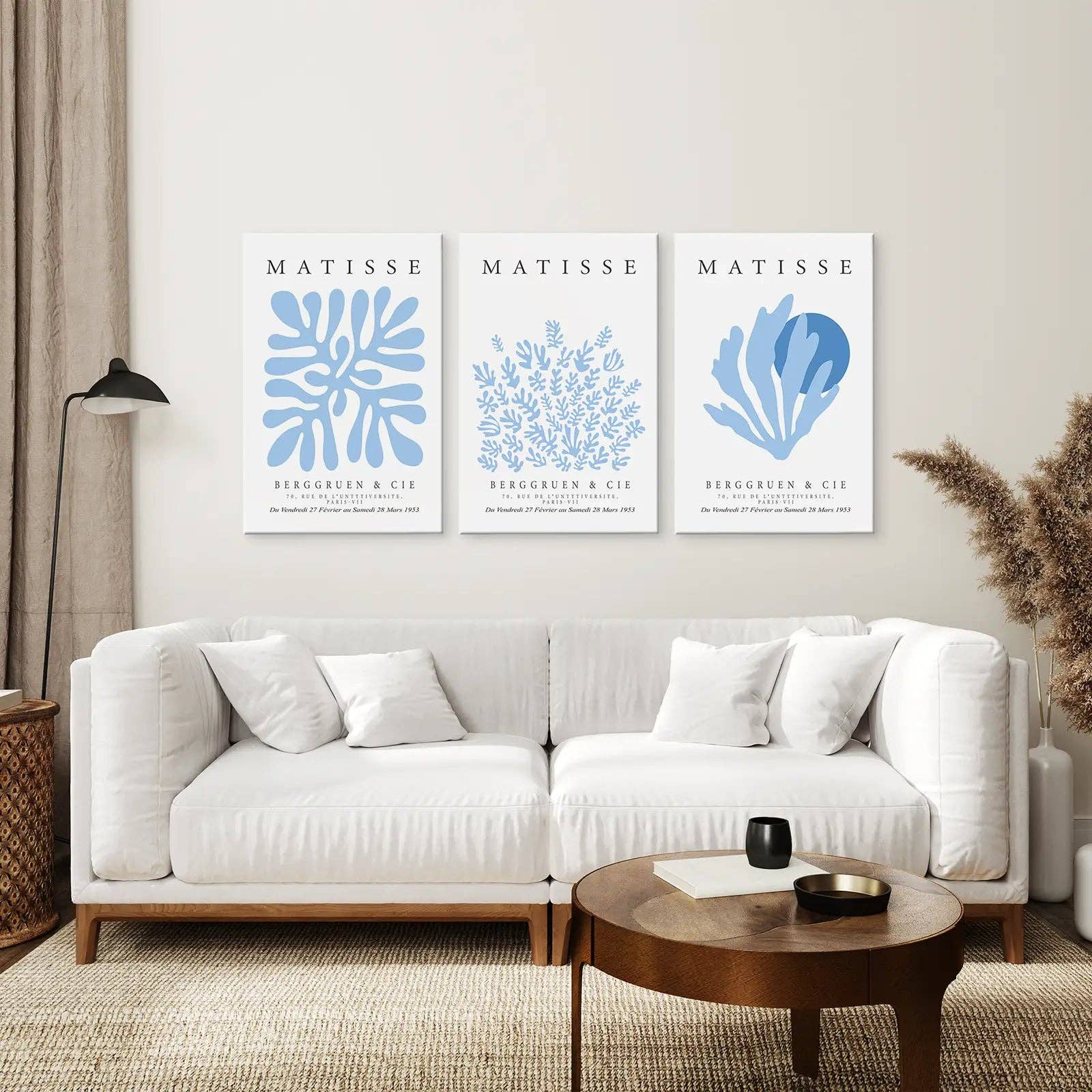 Art Lane - Wholesale Art Print - Light Blue Henri Matisse Exhibition Wall Art Print5
