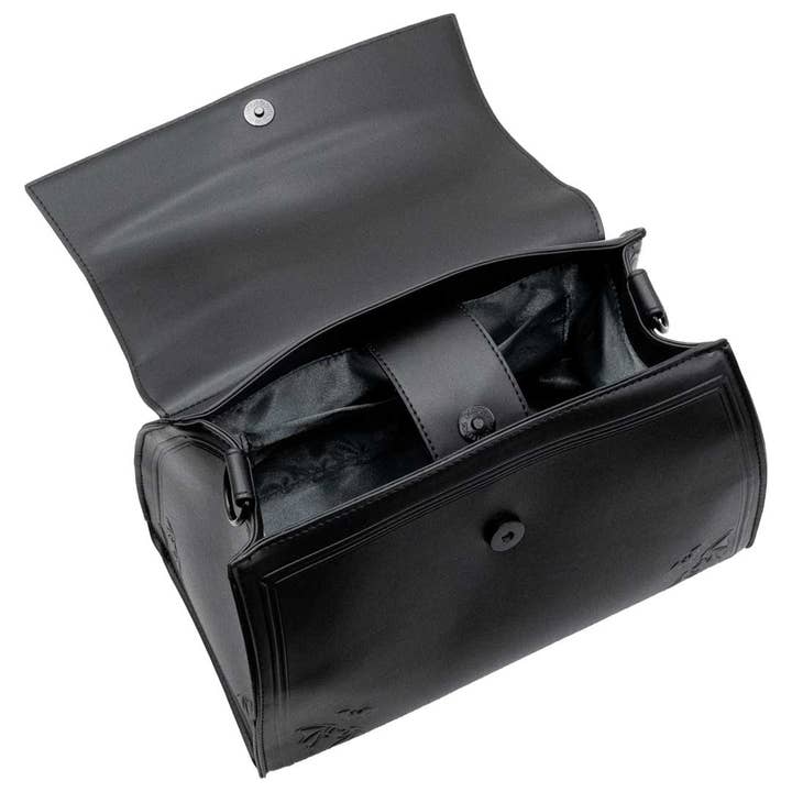 Kreepsville - Wholesale Top Handle Bag - Women's - RIP Embossed Bat Doctor's Bag3