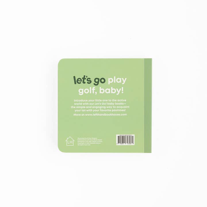 Left Hand Book House - Wholesale Baby & Toddler Book (0-2) - Golf Baby- Board Book4