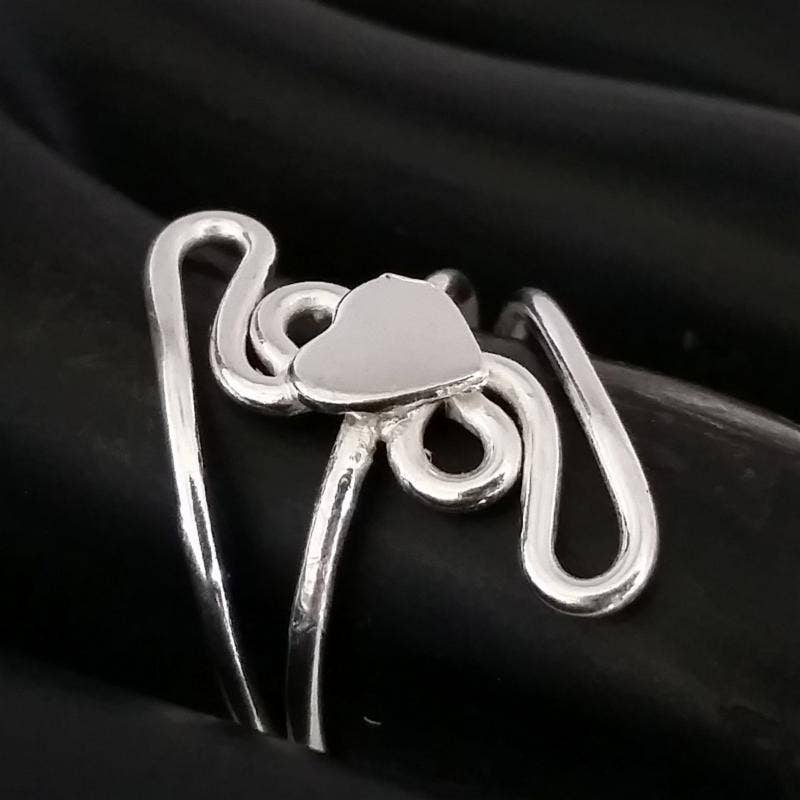 Costello International - Wholesale Toe Ring - Art Deco Silver Adjustable Beach Toe Rings39