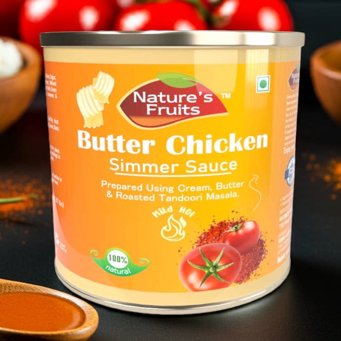 Butter Chicken Simmer Sauce 29 oz for wholesale by NATURE'S FRUITS