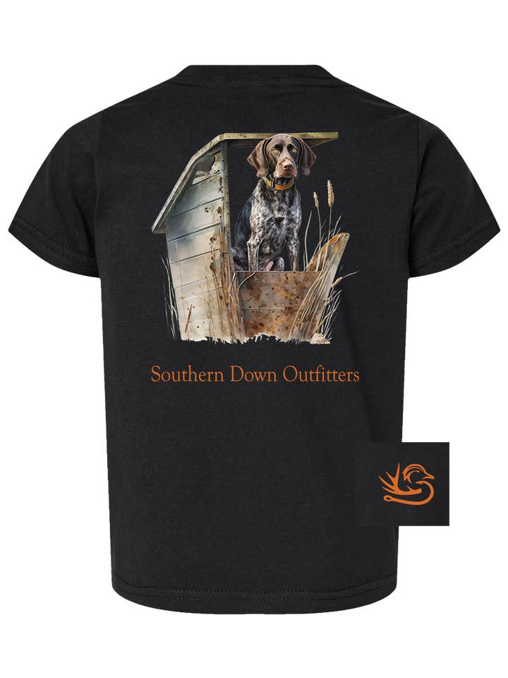Southern Down Outfitters - Wholesale Screen printed t-shirt – unisex - Dog Blind Toddler Tee1