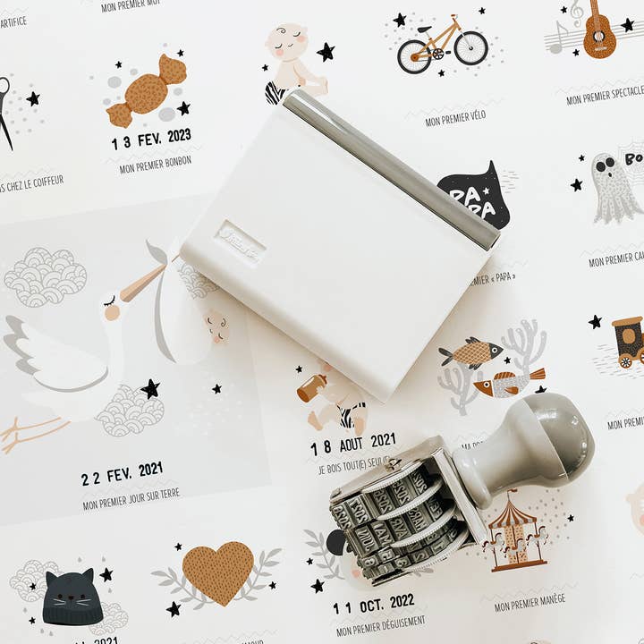 Les Petites Dates – Poster por atacado – Poster "My First Times" para pele clara2