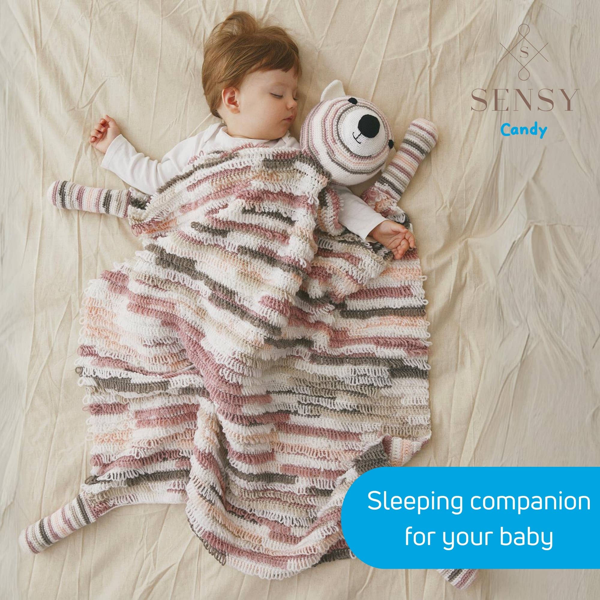 Sensy - Wholesale Yarn - Sensy Candy Yarn, 3.5 oz, 251 Yards, Gauge 3 Light20