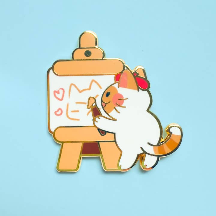 Miller Artist Pin for wholesale by Fiveboos Inc