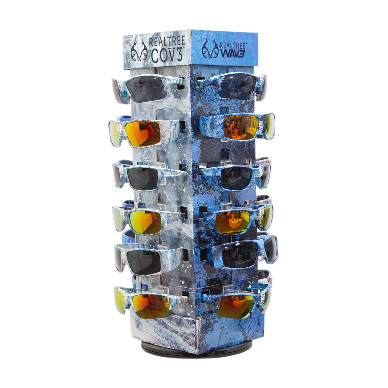 Shark Eyes, Inc - Wholesale Sunglasses - Men's - Realtree® POLARIZED Sunglass Display 36 Polarized Sunglasses1