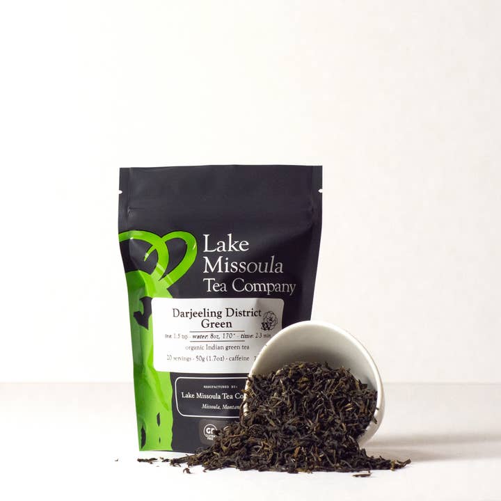 Lake Missoula Tea Company - Wholesale Loose Tea - Darjeeling District Green1