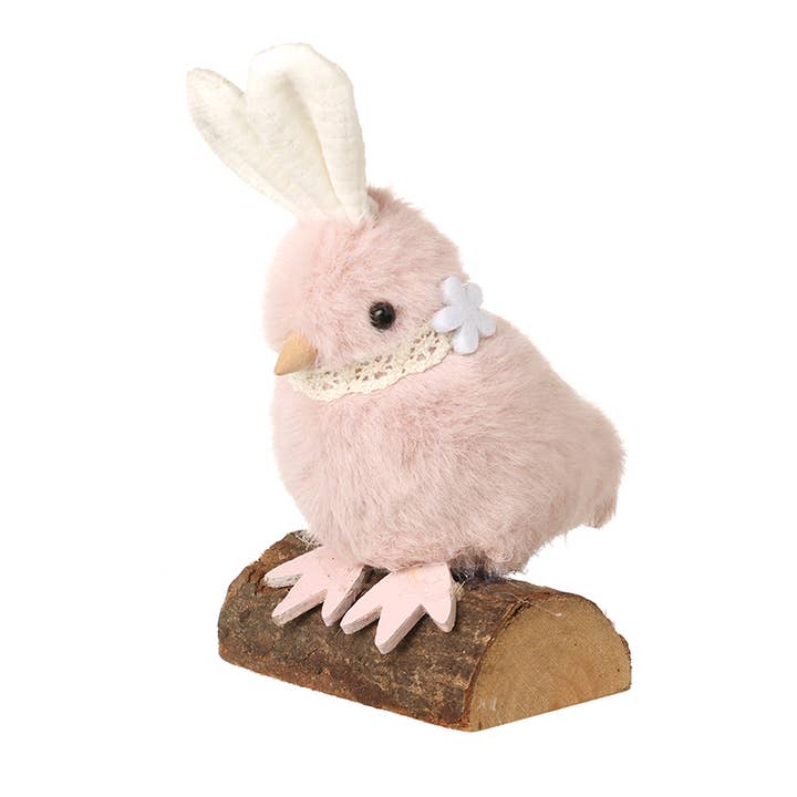 Heaven Sends – wholesale Decorative tabletop object – Felt Bird With Rabbit Ears