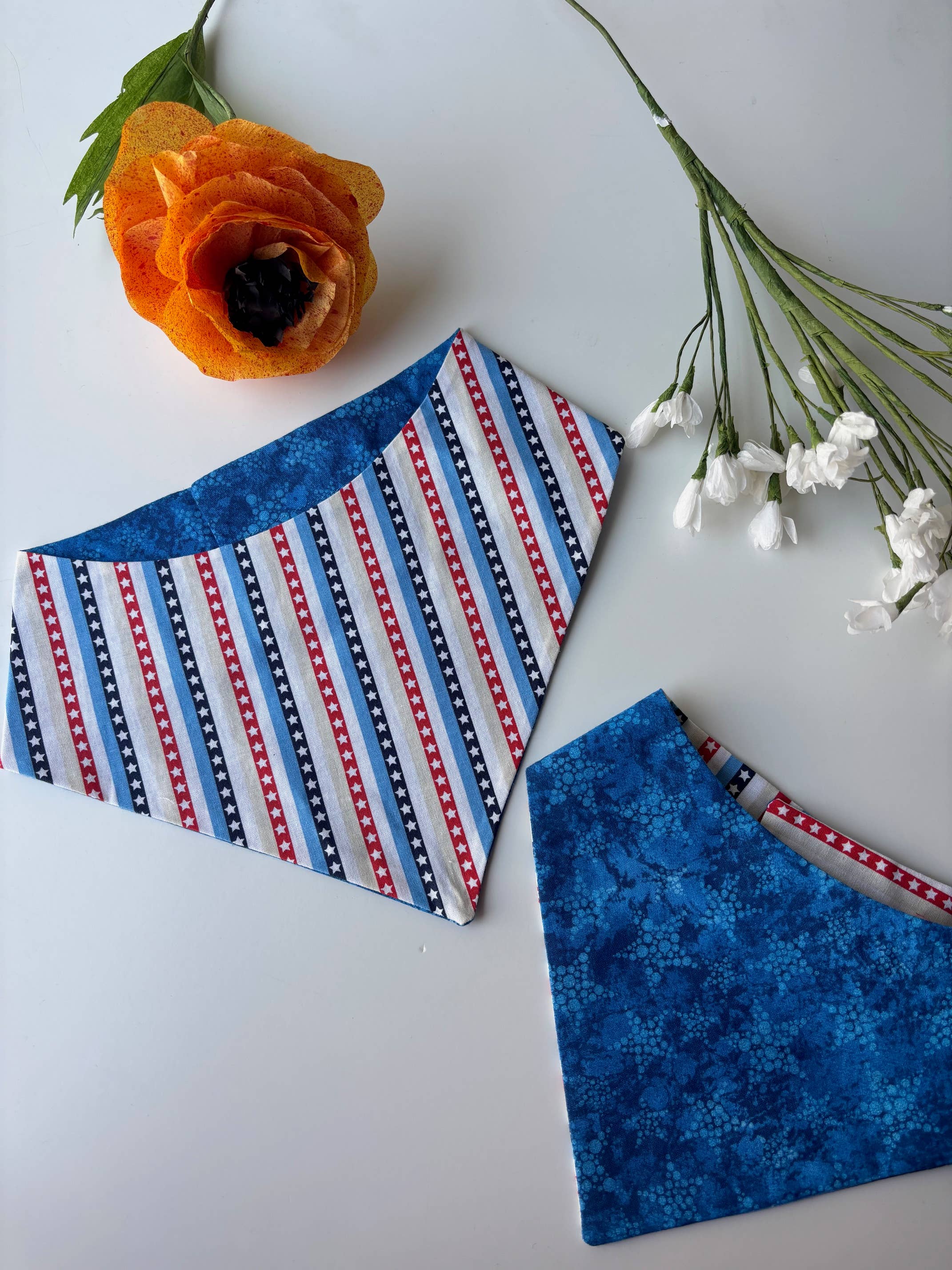 Red, White, and Cute Bandana for wholesale by The Pet Scout Shop