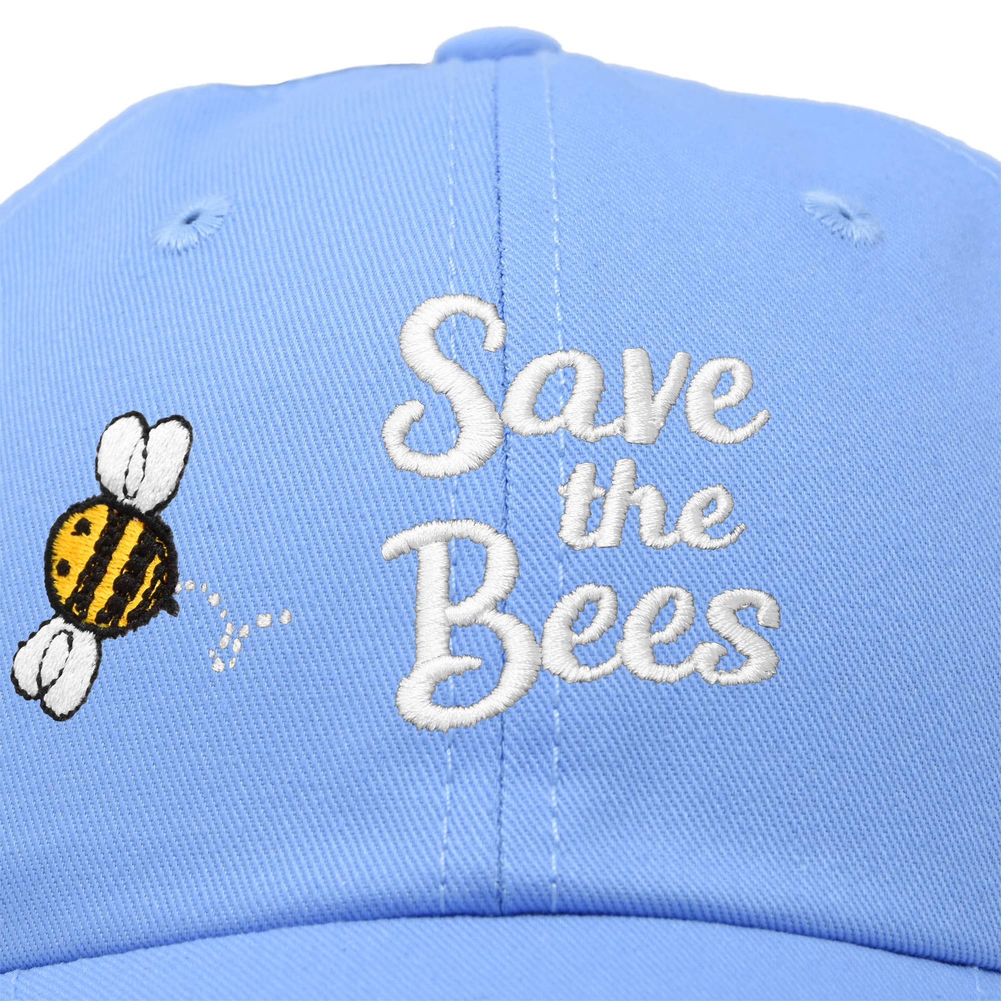 Dalix - Wholesale Baseball Cap - Women's - DALIX Save The Bees Baseball Cap Dad Hat Womens Girls33