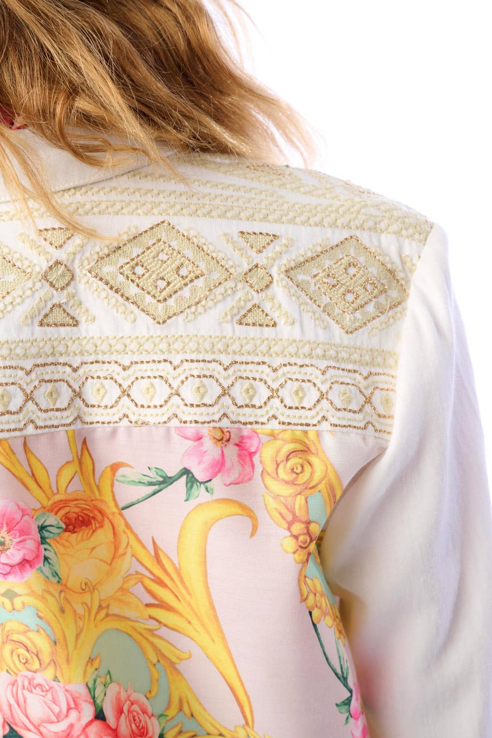 White Marcella Shirt for wholesale on Faire4