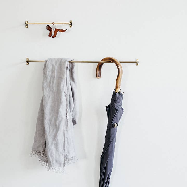 Fog Linen Work - Wholesale Towel Holder/Hanger - Brass Towel Bar (M)