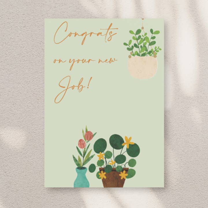 Parabéns pelo seu novo emprego - Kort por atacado de Kortspecialisten