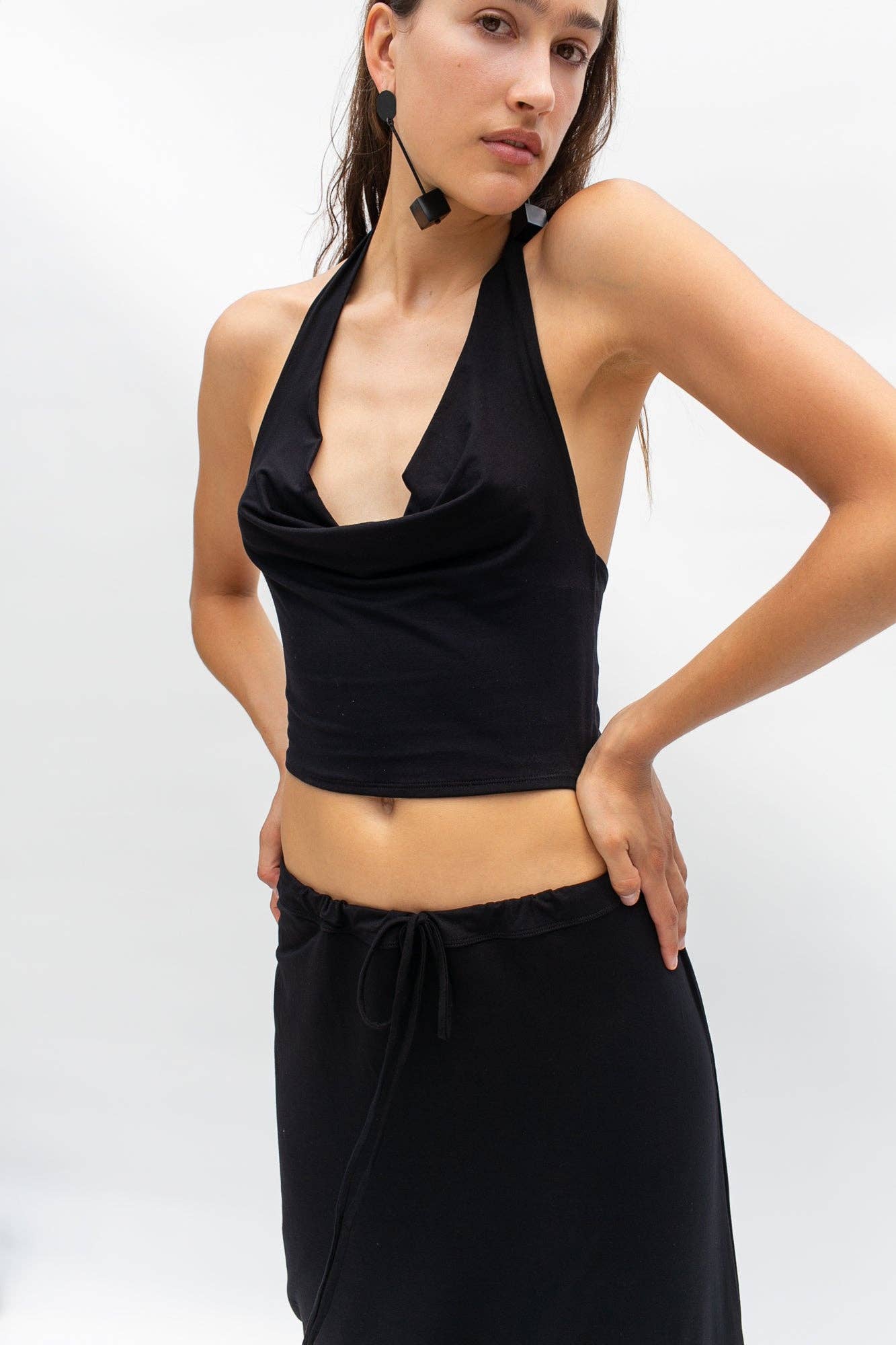 Black Zoey Top for wholesale on Faire