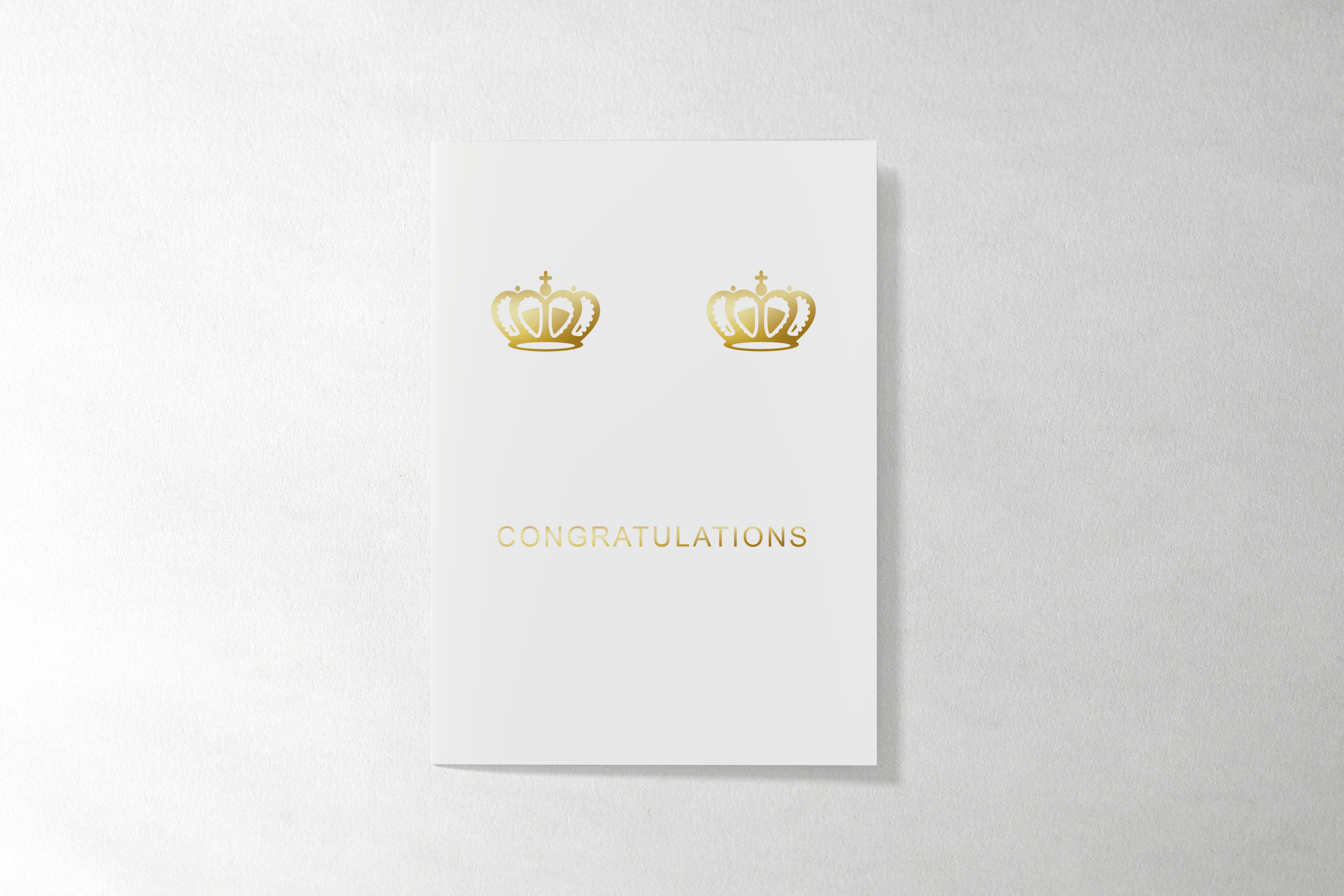 Qweer Co - Venta al por mayor Tarjetas de boda - Golden Gay Wedding - Tarjeta de boda LGBT - Queens0