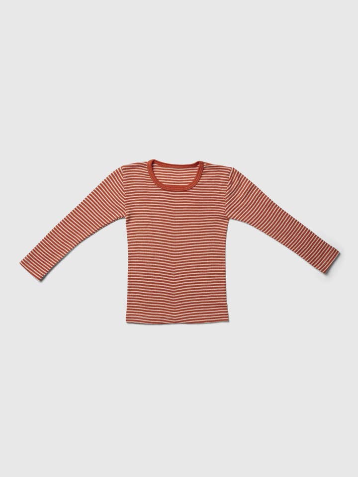 MINI LILA - Wholesale T-Shirt - Kids - Organic Merino Wool and Silk Kids Shirt