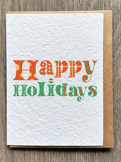 Happy Holidays for wholesale by The Flora Page