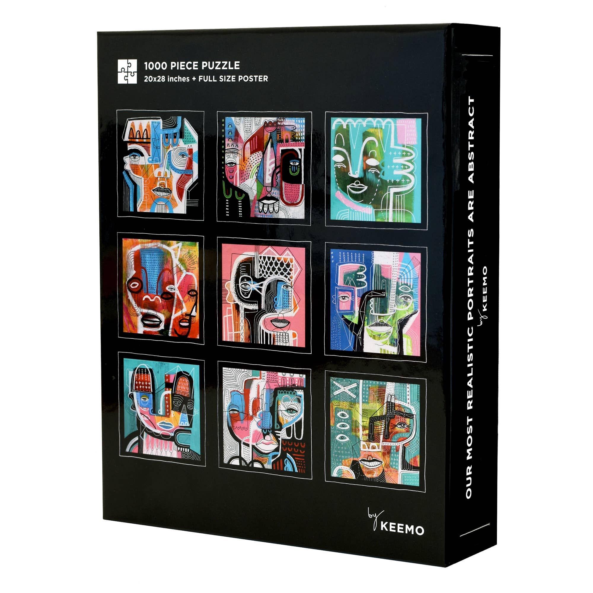 Keemo Gallery - Wholesale Puzzle - Adult - Unique Abstract Modern Art Jigsaw Puzzle 1000 Piece Gift6