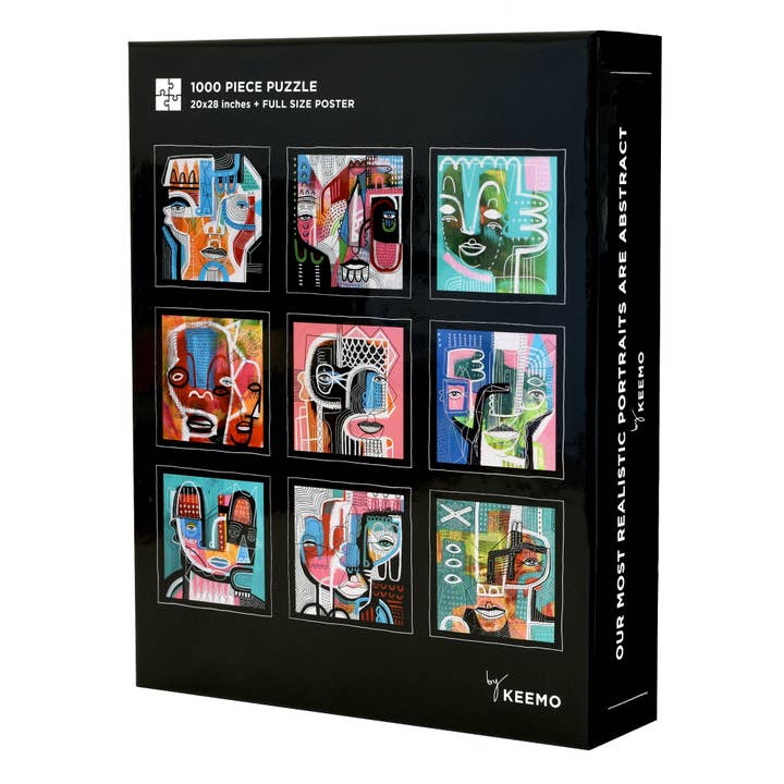 Keemo Gallery - Wholesale Puzzle - Adult - Unique Abstract Modern Art Jigsaw Puzzle 1000 Piece Gift6
