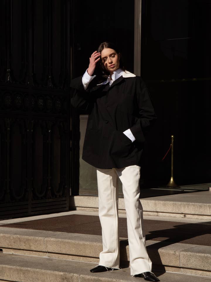 A LINE - Wholesale Jacket - Women's - Cotton-blend utility jacket1