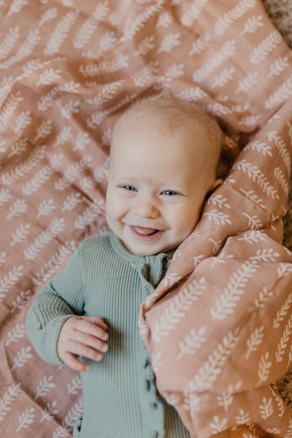 Mini Wander, LLC - Vendita all'ingrosso Copertina avvolgente - Neonati - Coperta per bebè in mussola - Grano5