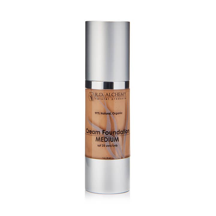 Cream Foundation - Medium for wholesale by RD Alchemy Natural Products