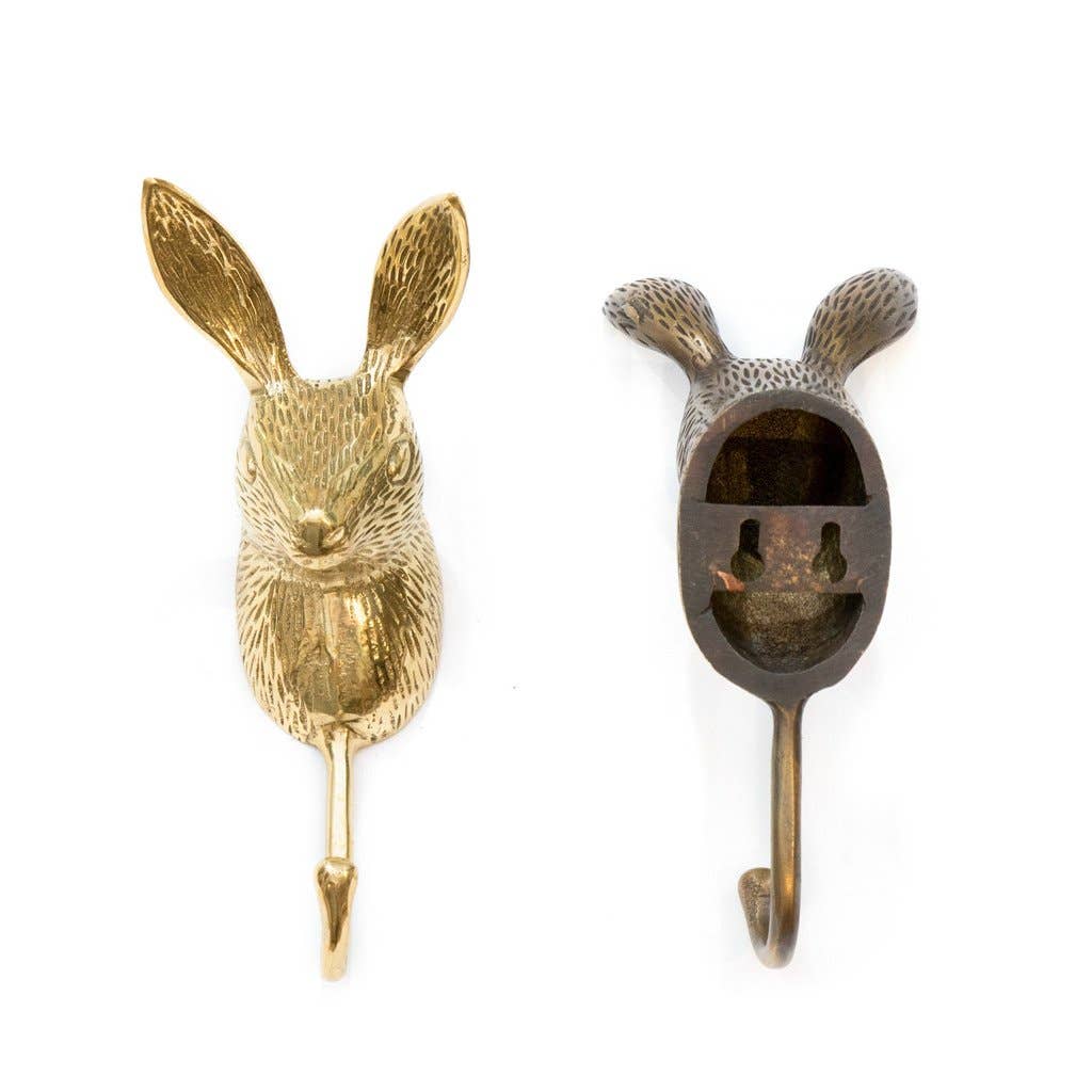 FERN - Wholesale Wall Hook - Brass Hook Rabbit2