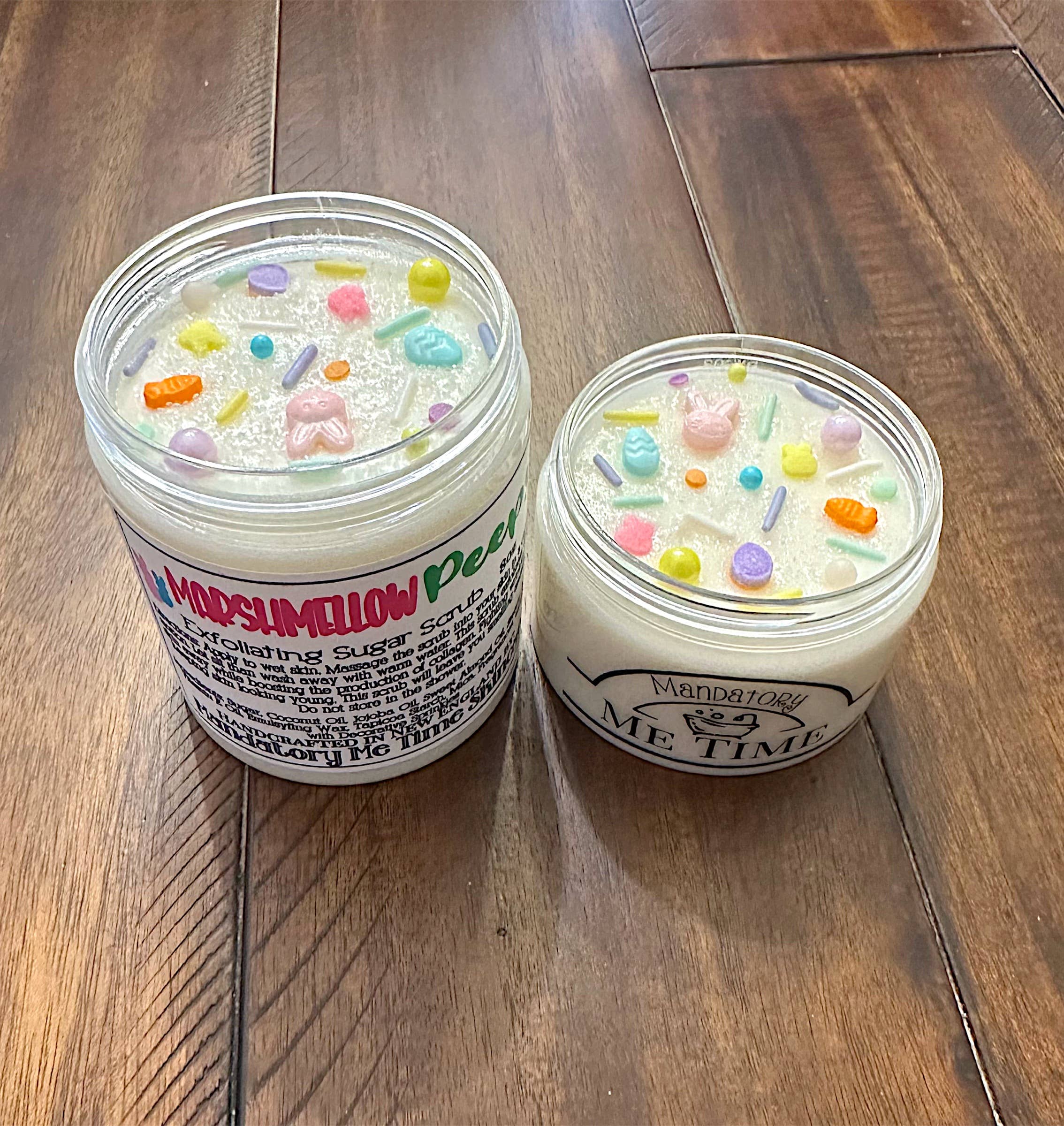 Mandatory Me Time - Wholesale Body Scrub/Exfoliant - Marshmallow Peeps Sugar Scrub | Easter Spring Seasonal2