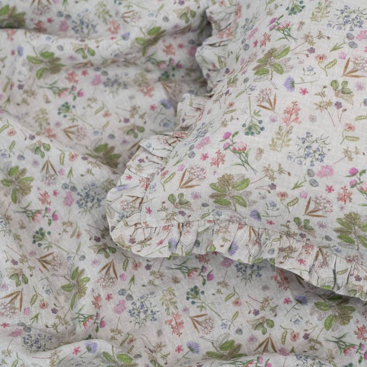 Linen Tales - Wholesale Bedding Pillowcase/Sham - Botany 2 Linen Pillowcase with Frills