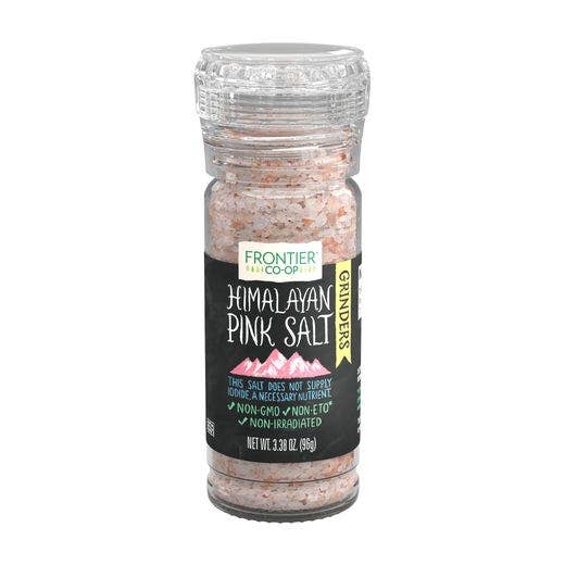 Frontier Co-op Himalayan Pink Salt Grinder for wholesale by Frontier Co-op