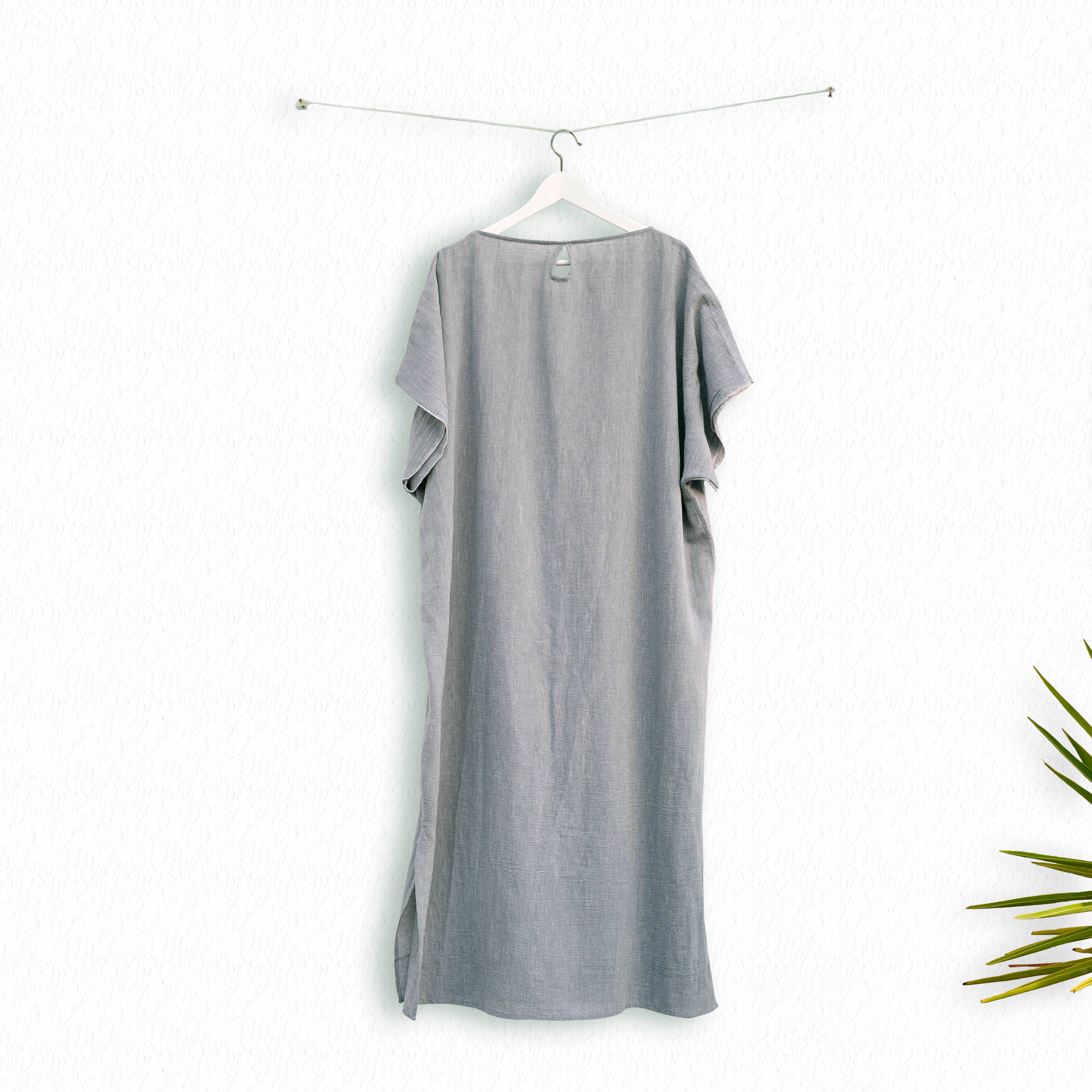 loom.ist – Vestido - Mulher por atacado – Vestido Kaftan Sile52