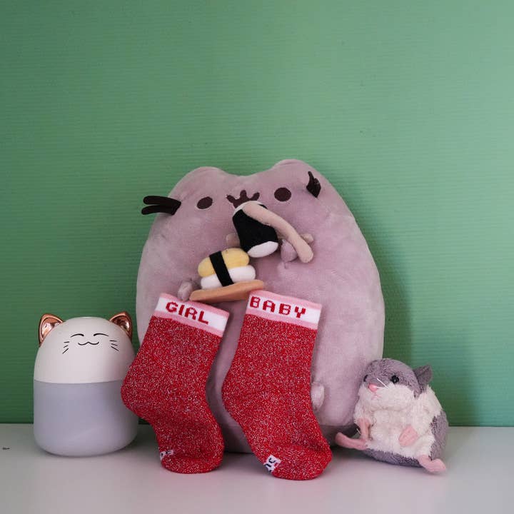 Maison Causettes - Wholesale Socks - Baby - Organic cotton lurex baby socks - Margaux Baby Girl1