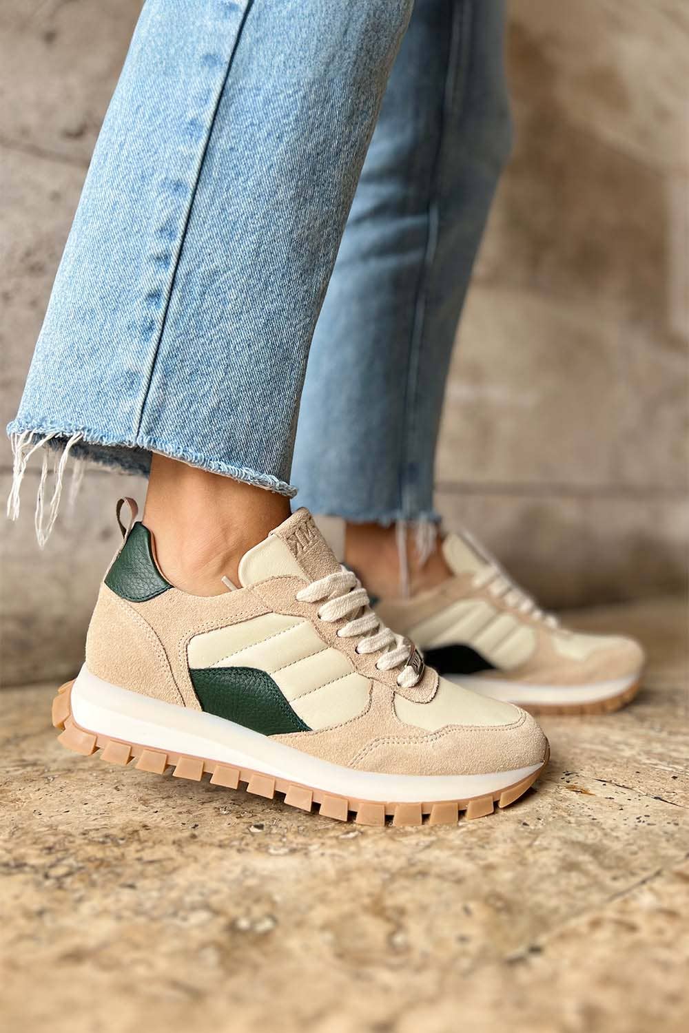 PMK SHOES - Wholesale Lifestyle trainers – Women′s - Mule - Pana - Handmade Cow Leather Sneakers6