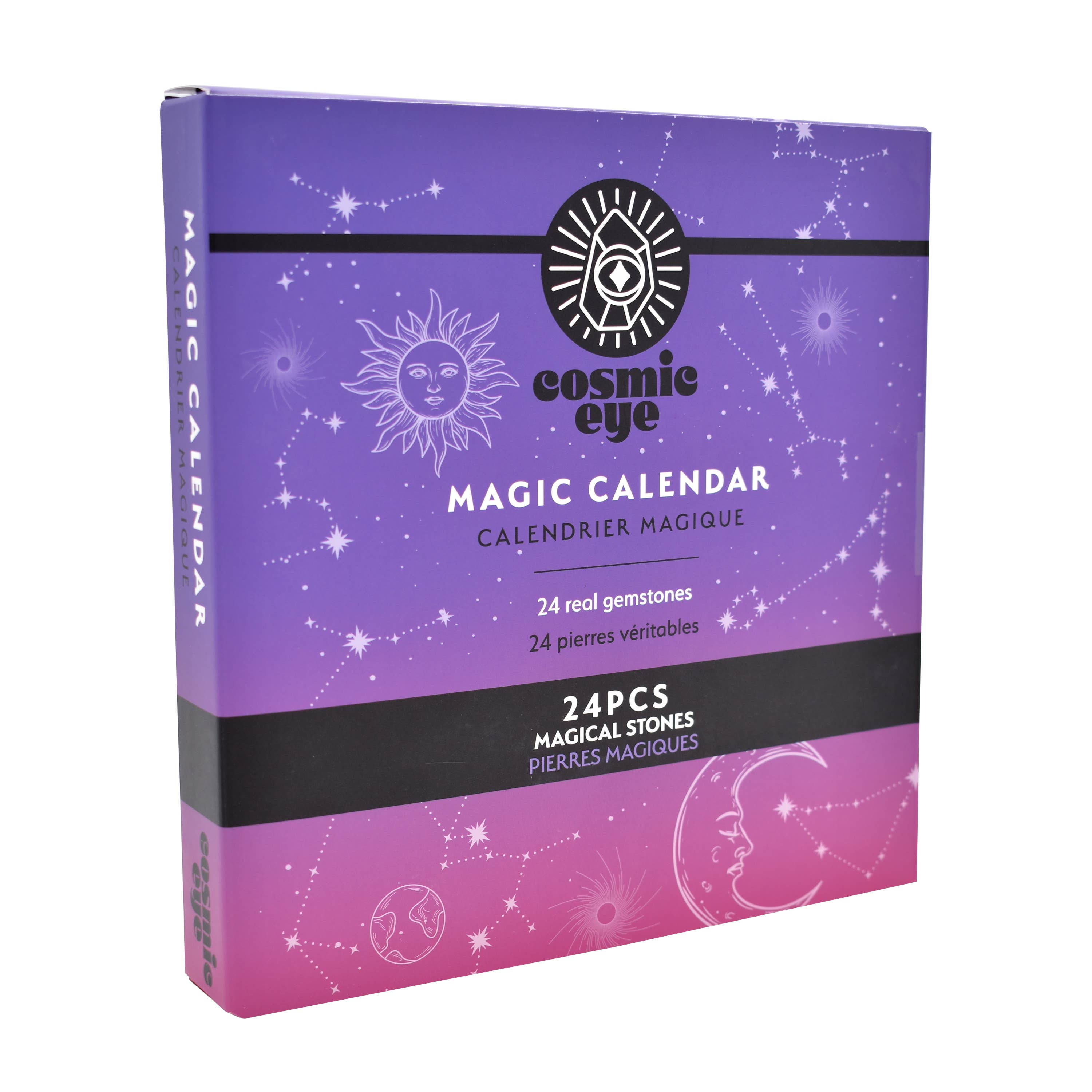 Takecare - Vente Calendriers de l'avent - COFFRET- Pierres Magiques - Cosmic Eye1