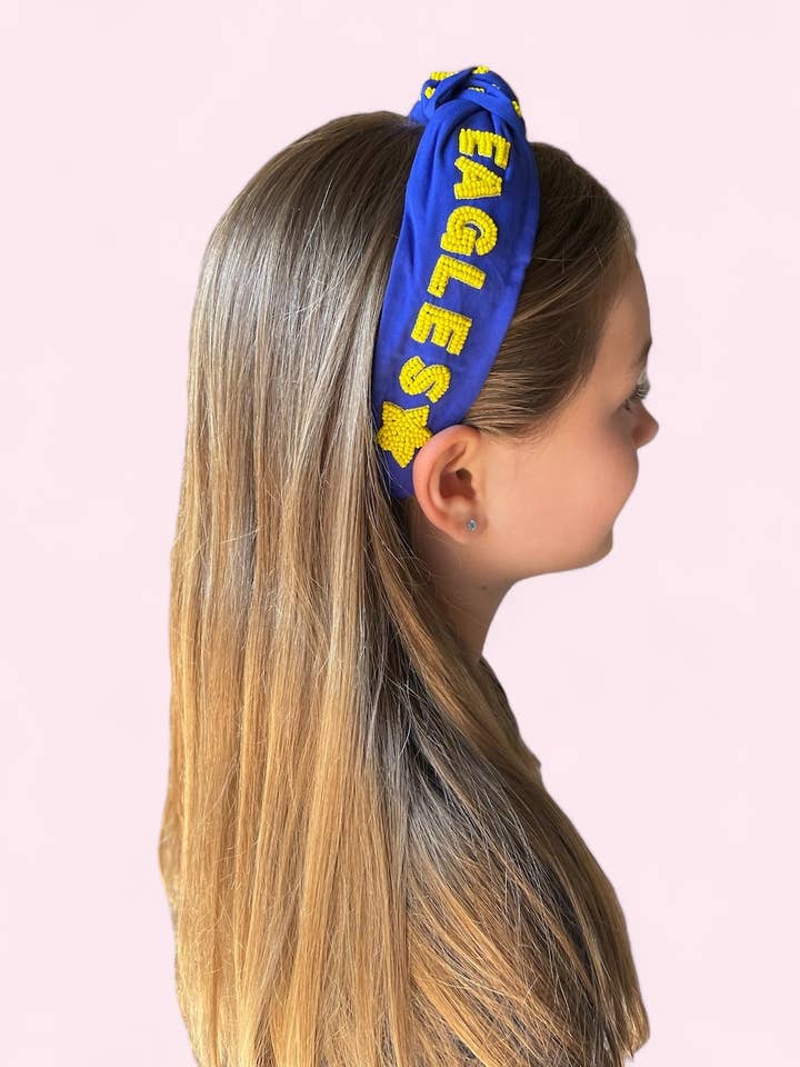 Eagles hoofdband met kralen voor wholesale door Adelia, LLC