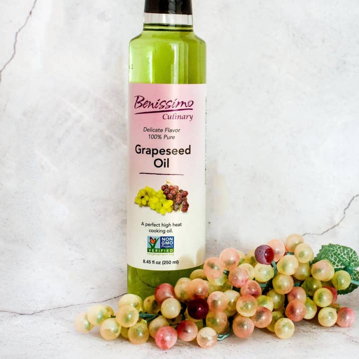 Wholesome Good - Wholesale Cooking Oil - Benissimo Non-GMO Grapeseed Oil 8.45 oz
