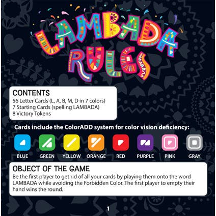 Cheatwell Games – wholesale Card game – Lambada - The card game that's a carnival of colors!2