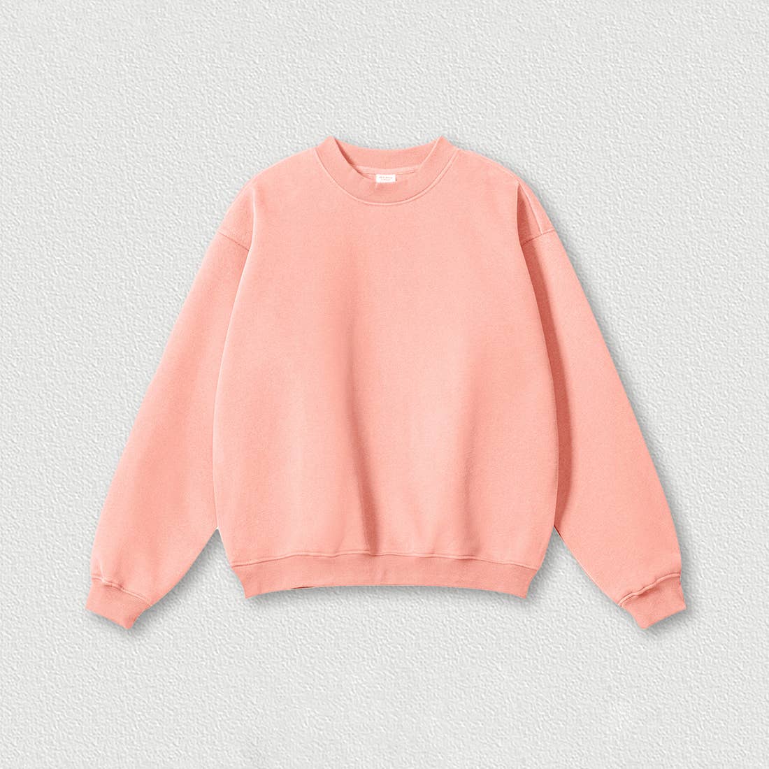 Sodalemon - Wholesale Sweatshirt - Women's - Loose fleece-lined thick round-neck sweatshirt7