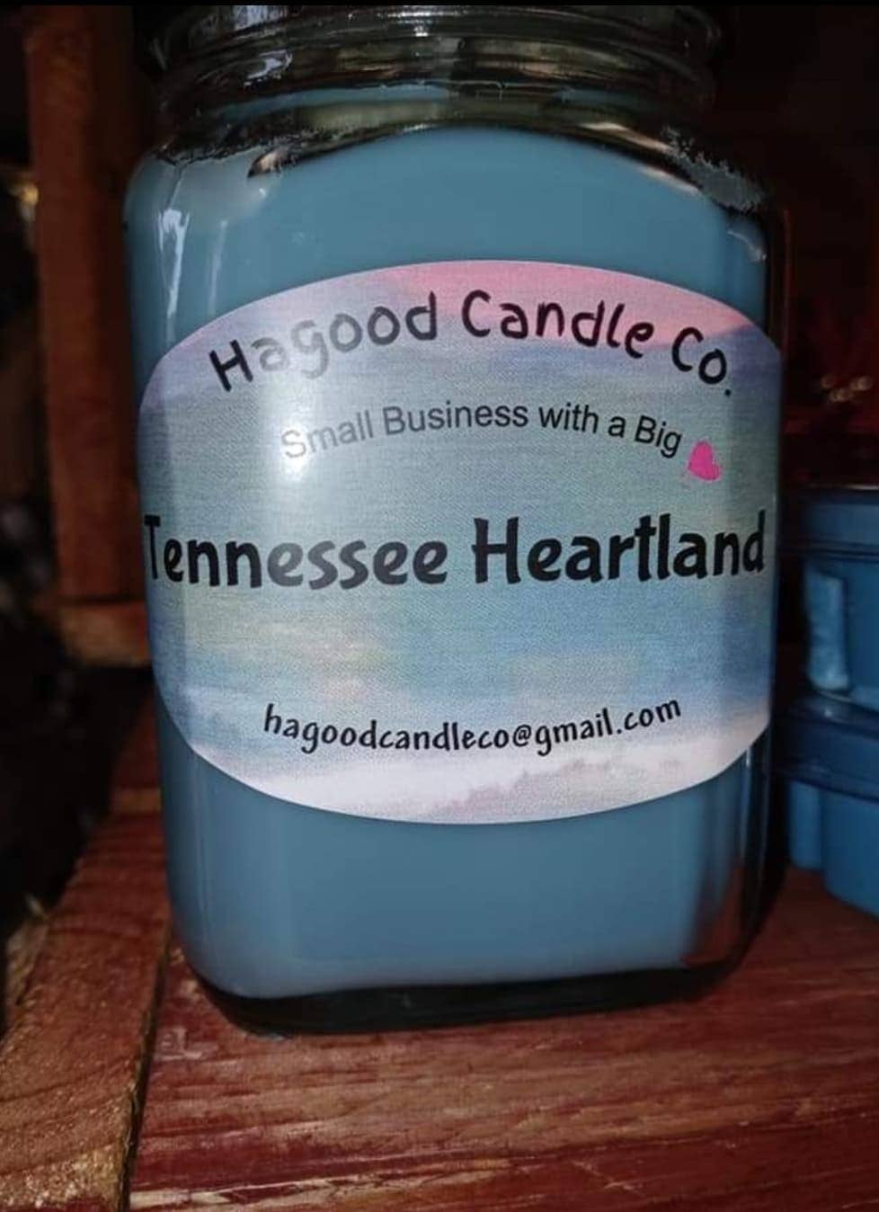 Hagood Candle Co. - Vendita all'ingrosso Candela in vasetto - CUORE DEL TENNESSEE0