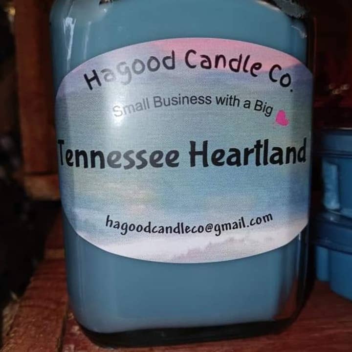 Hagood Candle Co. - Wholesale Jar/Filled Candle - TENNESSEE HEARTLAND