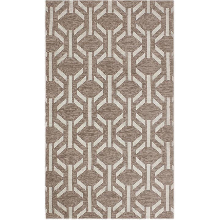 Tapete de cozinha antifadiga RugSmith Light Grey Maze 20" X 36" por atacado de RugSmith