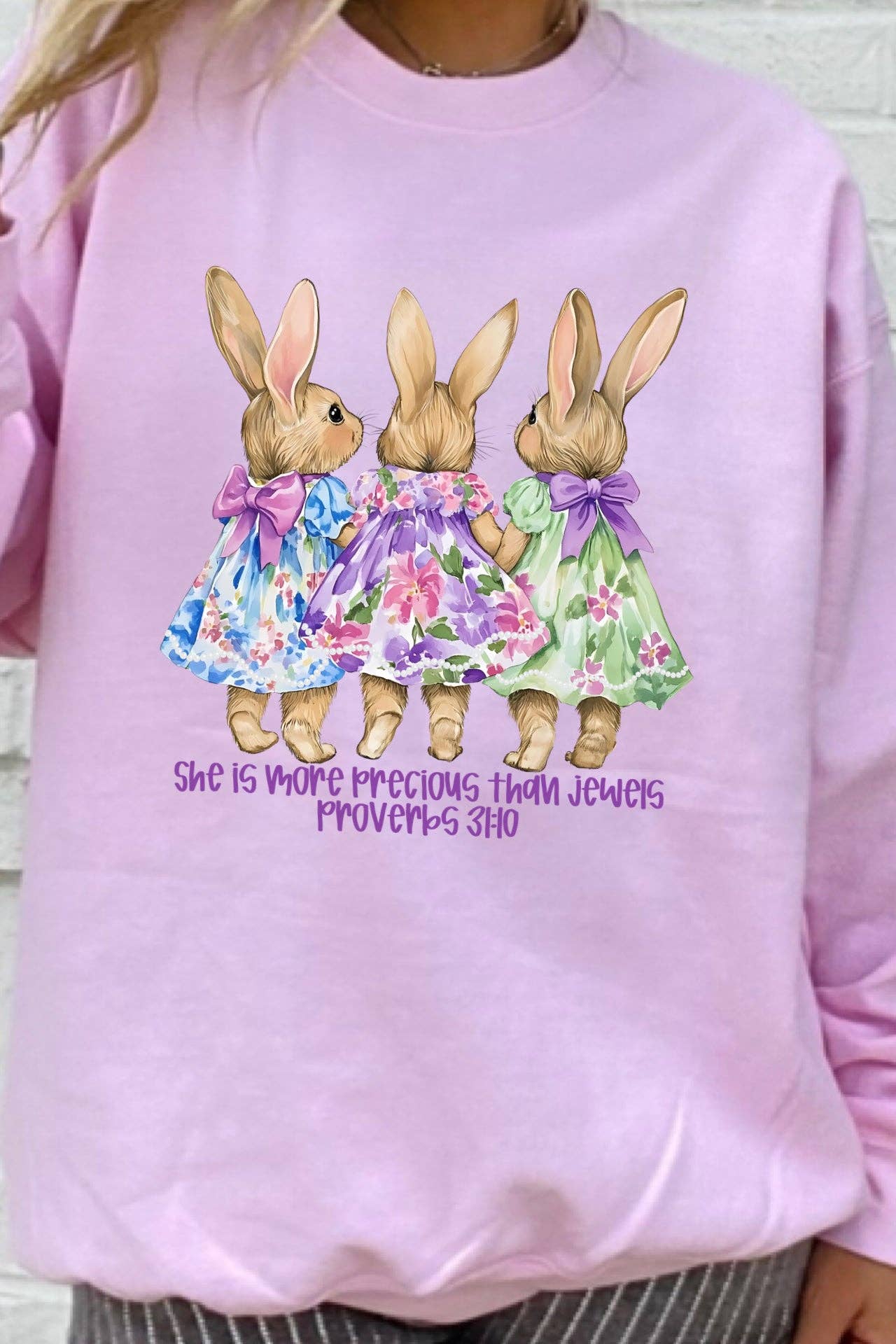 Ace of Grace - Wholesale Tunic - Women's - 3 Precious Bunnies Tees & Sweatshirts3