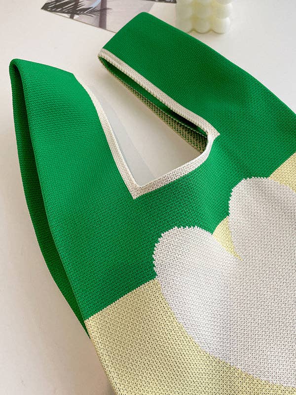 FurDecoration - Venta al por mayor Bolsa de asa- Mujer - Bolsos con estampado de corazones coloridos9