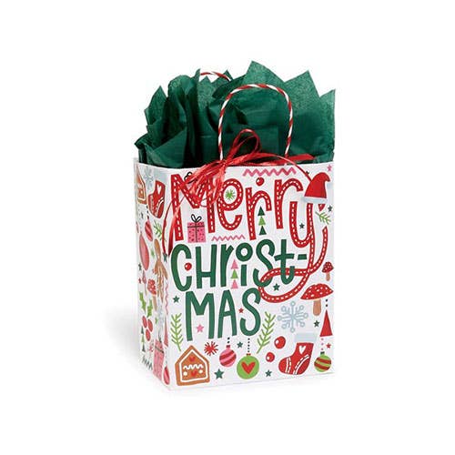 Nashville Wraps - Wholesale Gift Bag - Whimsical Christmas Paper Gift Bags