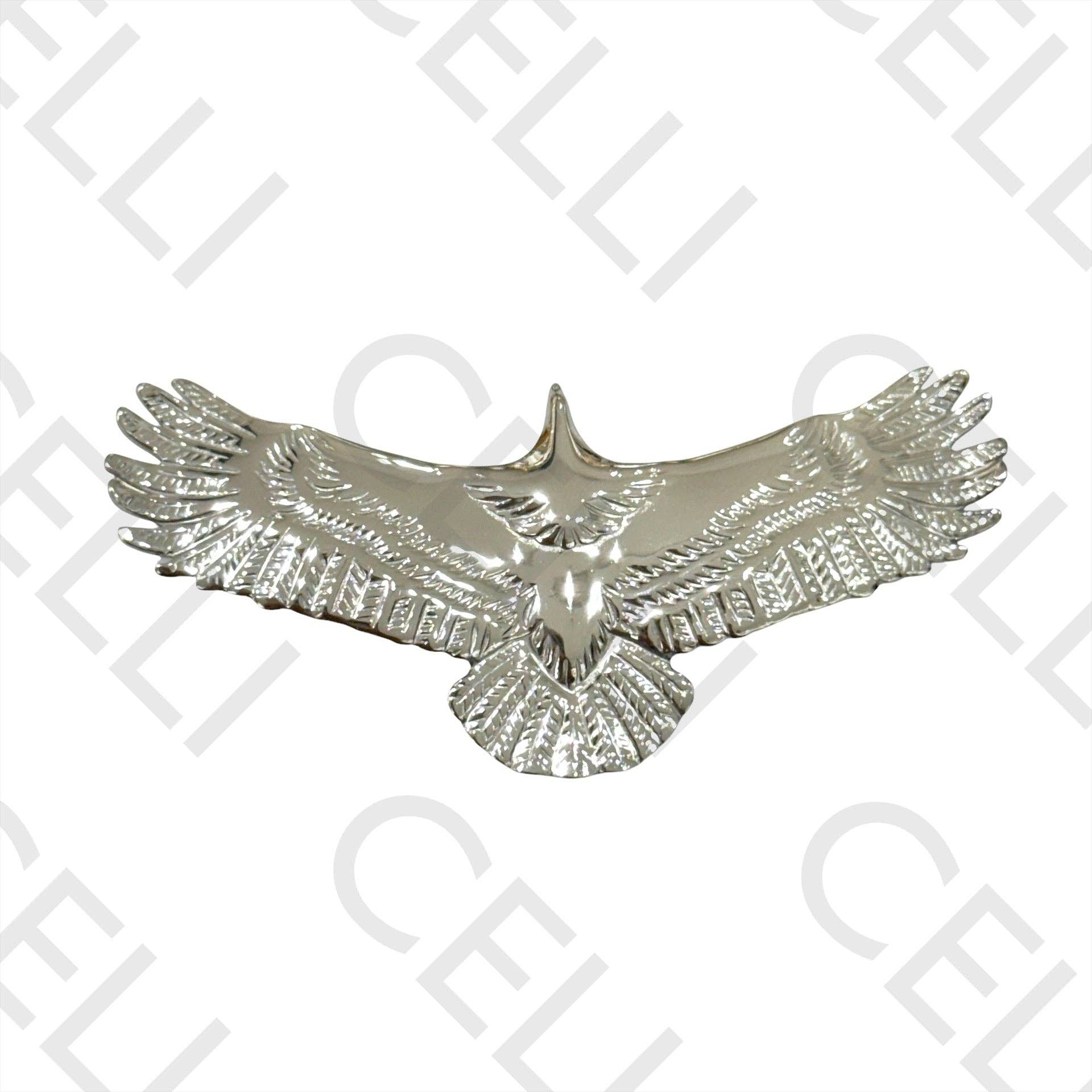 Celli Biju - Wholesale Pendant/Charm Necklace - Steel Medal - eagle1