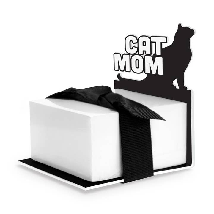 Sticky Note Stand - Cat Mom for wholesale by Wellspring