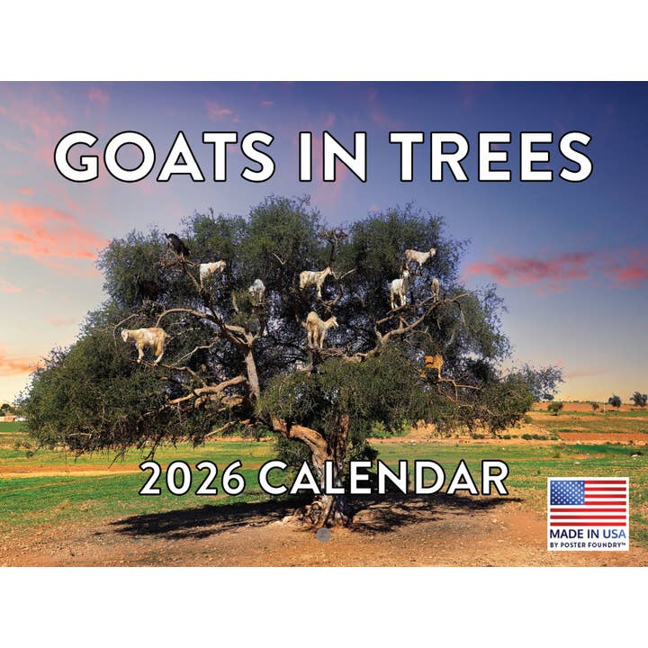 Geiten in Bomen Kalender 2026 voor wholesale door 2026 Calendars