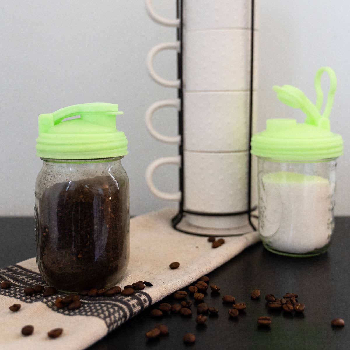 reCAP Mason Jars - Vente Couvercle de boisson - Couvercle verseur pour pot Mason, par reCAP® - Lot de 1210